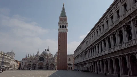 Venezia - San Marco Empty 2 Video stock 128736889