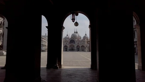 Venezia - San Marco Empty 7 Video stock 128737060