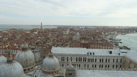 Venezia top view 2 Video stock 88549353