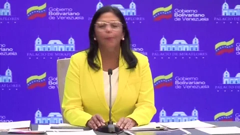 Venezuela asks ICC to probe US sanctions as crime against humanity, Caracas, VE  Video stock 204054665