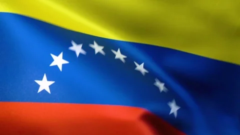 Venezuela Flag Flapping Stock Footage 118967377