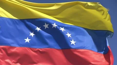 Venezuela flag Видео 12392160