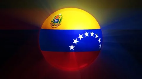 Venezuela-Globe Video stock 7769549