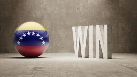 Venezuela. Win Concept. Stock Illustration