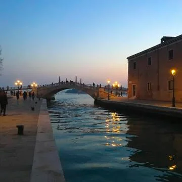 Venice Arsenale Bridge 2017 Stock Photos