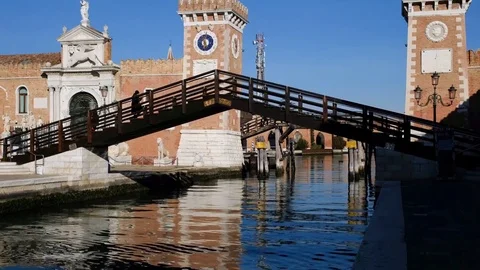 Venice - Arsenale Stock Footage 85060566