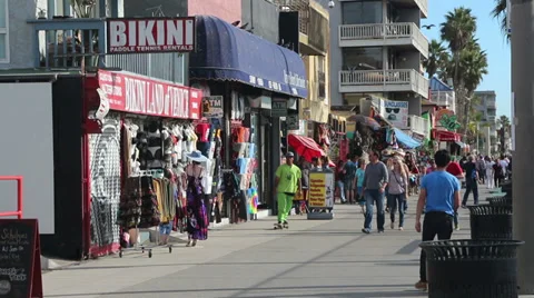 Venice Beach 2 動画素材 33834451