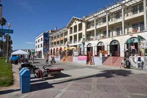 Venice beach boardwalk Stock Photos