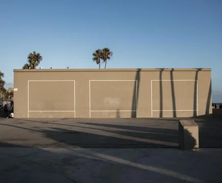Venice beach building Stock Photos