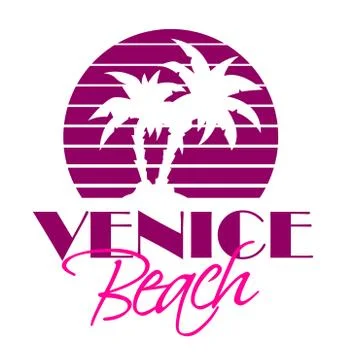 Venice Beach Stock Illustration