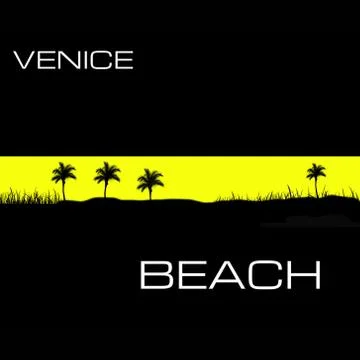 Venice beach Illustrazione stock