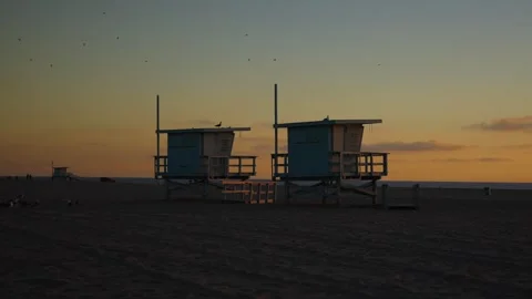 Venice Beach shot during summer beach Stockbeeldmateriaal 330742898