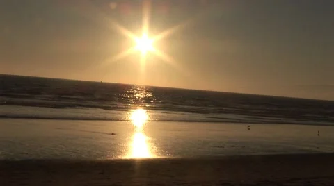 Venice Beach Sunset Vídeo Stock 7749734