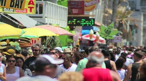Venice Beach Timelapse 5 Stock Footage 11840099