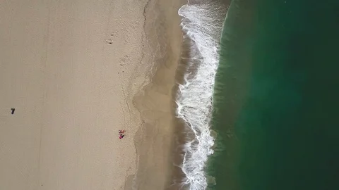 Venice Beach Waves Stock Footage 97957522
