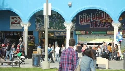 Venice Boardwalk Stock Footage 11360360