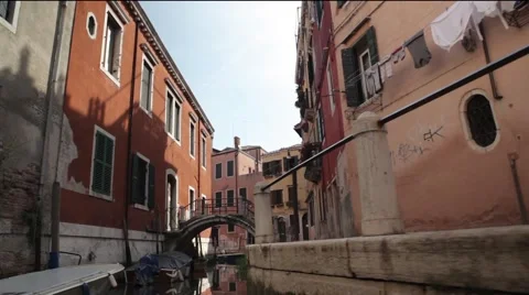 Venice by boat Stock Footage 40226568