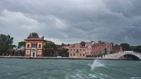 Venice by boat Vídeo Stock 169441864
