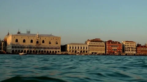 Venice, boat trip Stock Footage 72431203