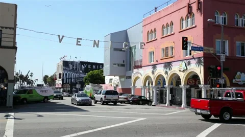 Venice CA 02 HD Stock Footage 10815792