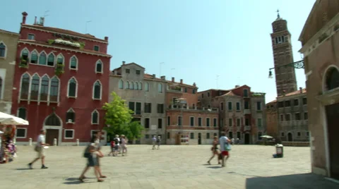 Venice campo 07 Stock Footage 33422959