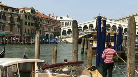 Venice Canal Video stock 11240389
