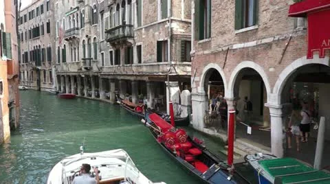 Venice canal Stock Footage 20441825