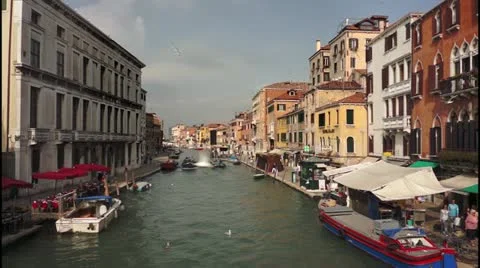 Venice canal Stock Footage 20441841