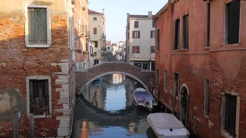 Venice canal Stock Footage 77239453