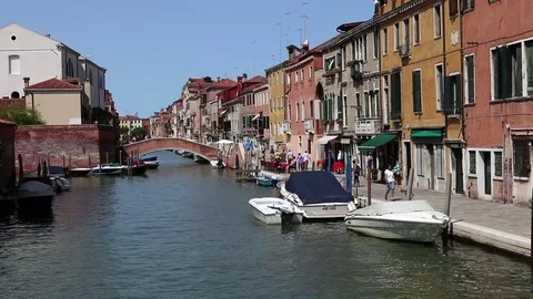 Venice canal Stock Footage 83619306