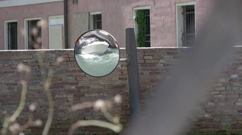 Venice Canal Mirror Image (Flat Profile) Stock Footage 59033563