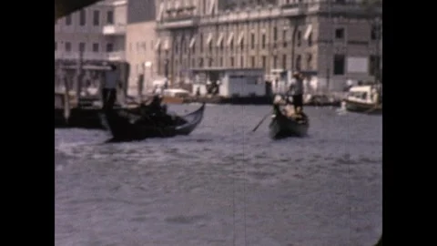 Venice Canals 1965 Stock Footage 253123871