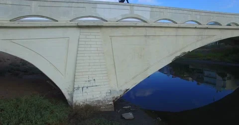 Venice canals drone Stock Footage 63345230