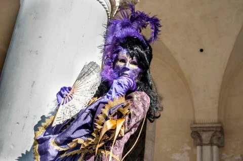 Venice carnival 2019 Stock Photos