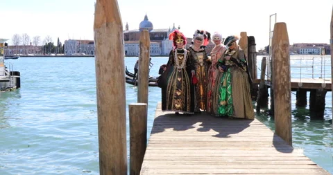 Venice Carnival Stock Footage 171140931