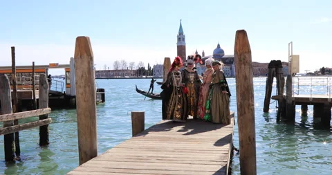 Venice Carnival Stock Footage 171141182