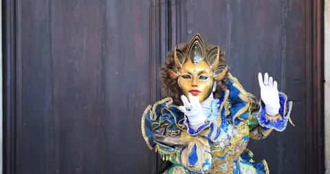 Venice Carnival Stock Footage 171142766