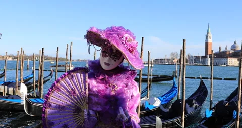 Venice carnival Stock Footage 171468498