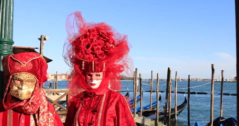 Venice Carnival Stock Footage 171473028