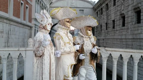 Venice Carnival, Italy Stock Footage 234573853