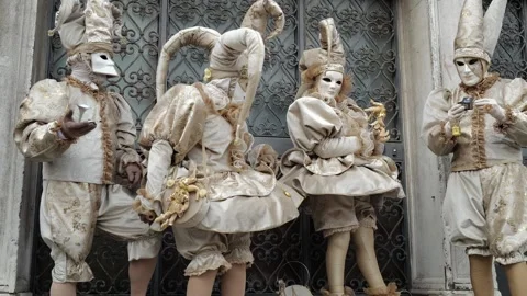 Venice Carnival, Italy Stock Footage 307601504