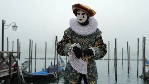 Venice Carnival, Italy Stock Footage 307614902