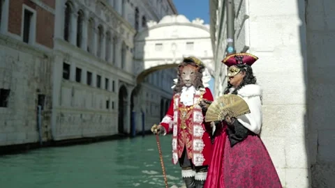Venice Carnival, Italy Stock Footage 307765415