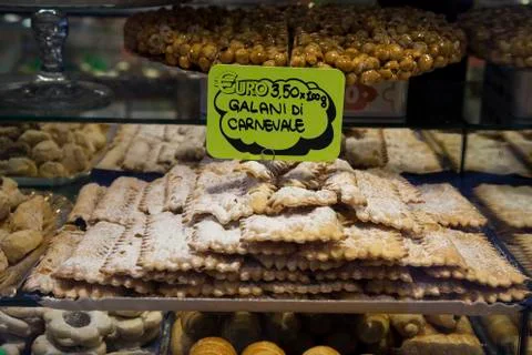 Venice Carnivale Biscuits Stock Photos