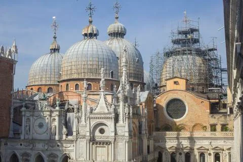 Venice churches Foto stock