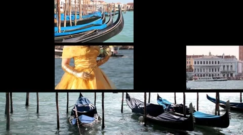 Venice city Stock Footage 7909335