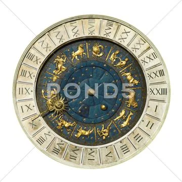 Venice clock tower Stock Photos