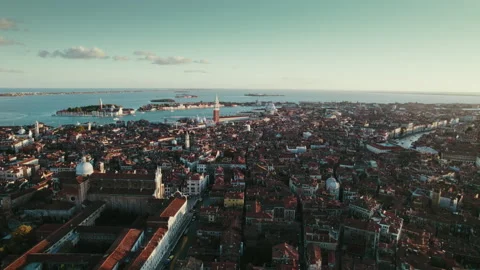 Venice Drone Shot Stock Footage 308416763