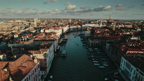 Venice Drone Shot Vidéo 308418432