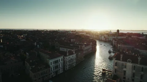 Venice Drone Shot Stock Footage 308419411